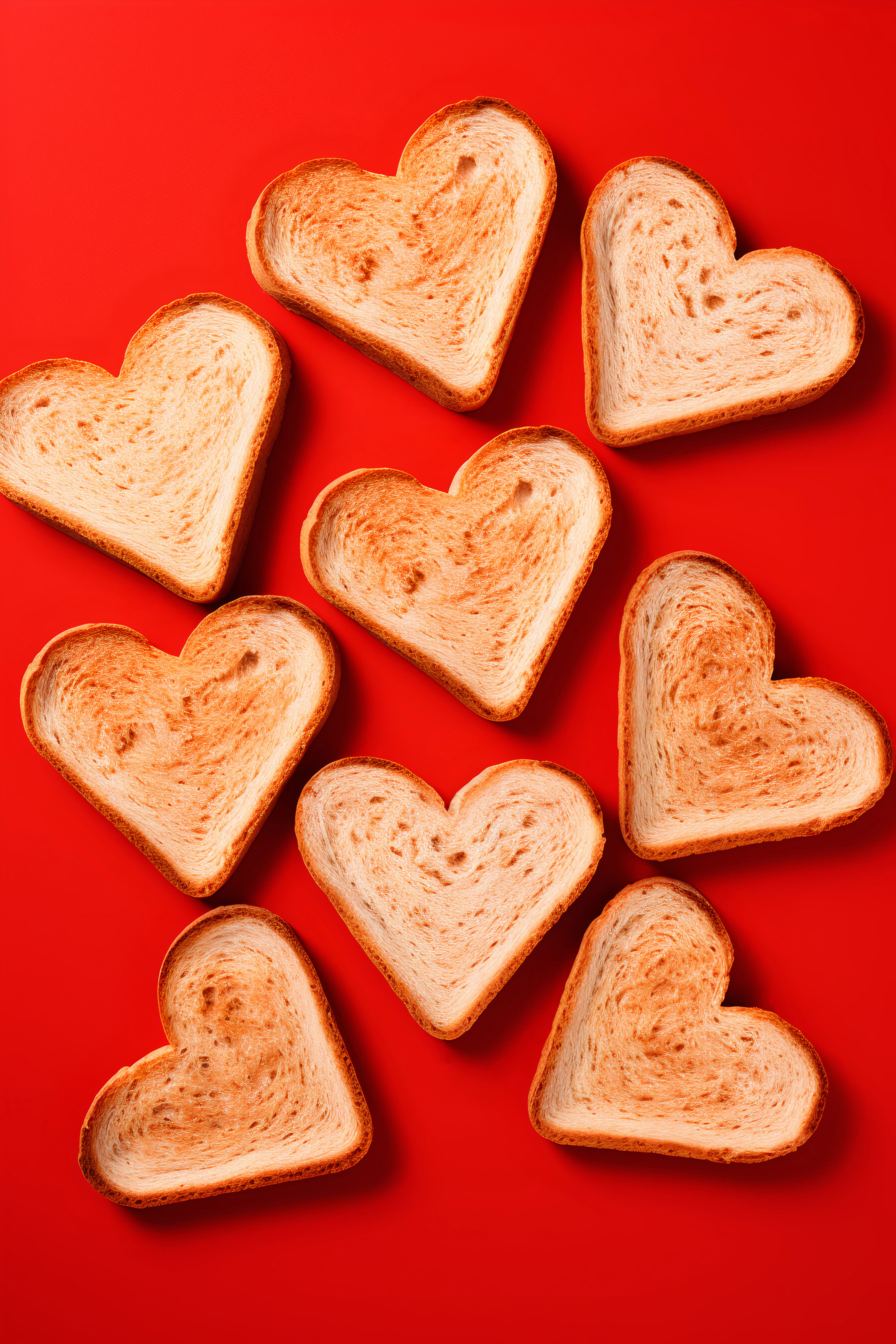 アイシングされたハートクッキー